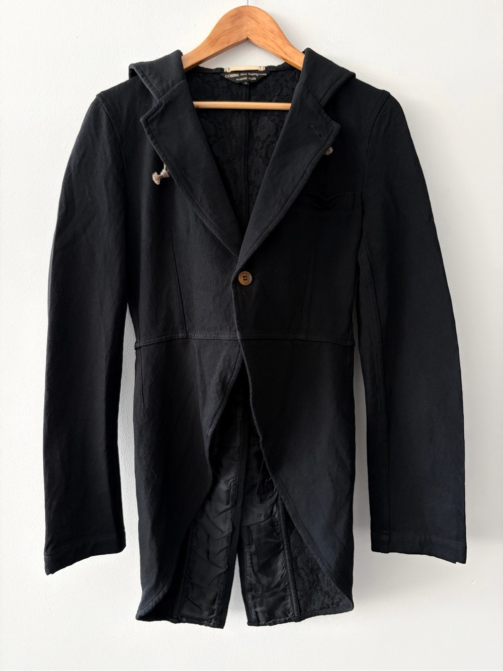 Comme des Garçons Homme Plus AD2008 Hooded Tailcoat